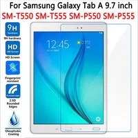 HD Screen Protector For Samsung Galaxy Tab A 9.7 T550 T551 T555 Tempered Glass For SM-P550 9.7" Tablet Protective Film Cover 1