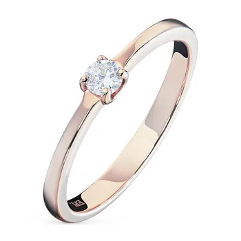 

A ring of red gold diamond e0201kts03154200