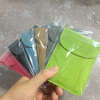 

20pcs/lot Ultra Thin Slim Leather Case For JUUL For MYLE Carrying Bag Pods Storage Wallet For Pod System Ecig Vape Accessories