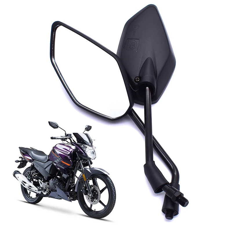 10mm Universal Motorcycle Rearview Mirror Accessories For Yamaha MT-07  MT-09 FZ1 FZ6 FZ8 XJ6 XT600E For Kawasaki Z1000 Z800 Z900