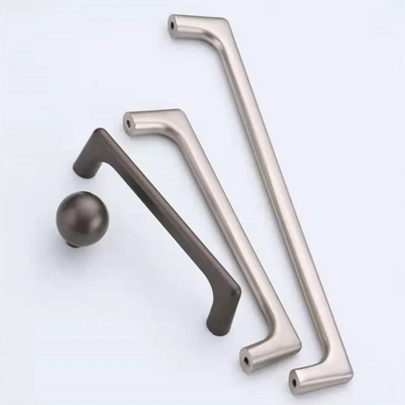 Simple Modern Gold  Furniture Handle   96mm  Drawer Knob 128mm Kitchen  Door Handle Pearl Black Round Knob Bubble Knob  