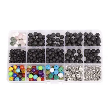 

4-8mm Loose Beads Crystal String Box Set for DIY Jewelry Making Accessories N58F