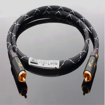 

Hifi Audio Video 75ohm Digital Coaxial DAC Cable Press amplifier decoder RCA cable Stereo TV Audio speaker Digital line