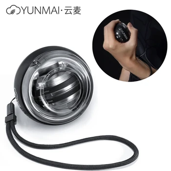 

Mijia Yunmai Wrist Ball Trainer Powerball LED Gyroball Essential Spinner Gyroscopic Forearm Exerciser Gyro Fitness Ball HomeKit