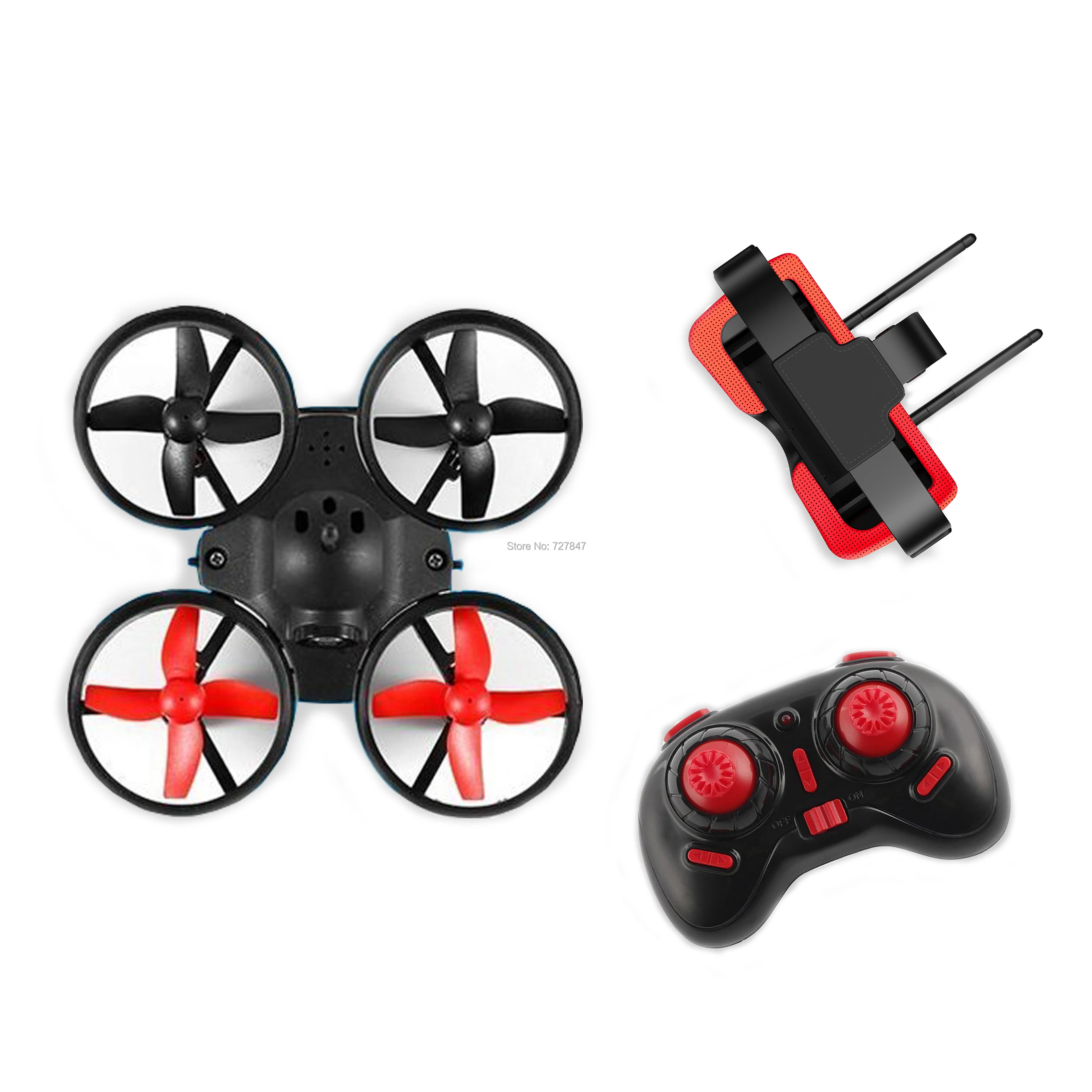 RTF Micro FPV RC Racing Quadcopter игрушки w/5 8G S2 800TVL 40CH камера/3 дюймовые очки для VR гарнитура