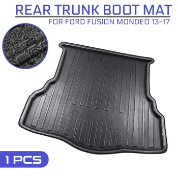 

Car Floor Mat Carpet Rear Trunk Anti-mud Cover For Ford Fusion Mondeo 2013 2014 2015 2016 2017
