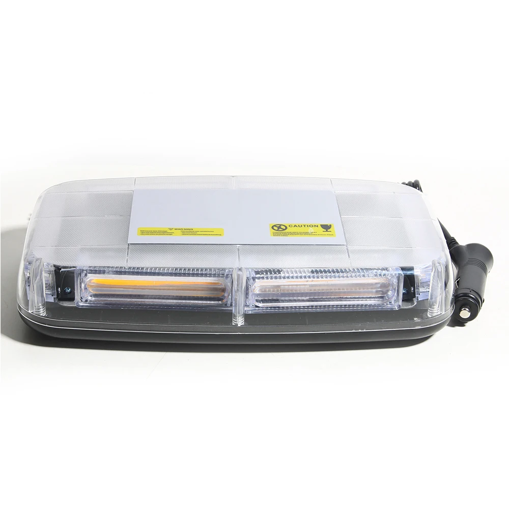 1x Amber COB LED Car Flash Strobe Lamp Warning Light Vehicle Box 4x4 Roof Flashing Beacon Police Emergency Signal Safety |