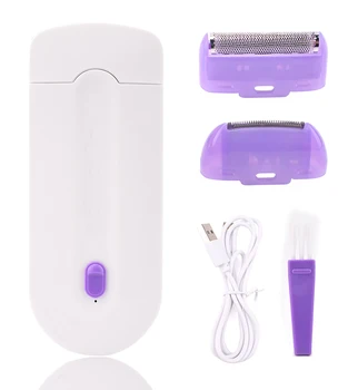 

Women Laser Rechargeable Epilator Remover Smooth Touch Hair Removal Instant Pain Free Razor Sensor- Light Technology Hair Remove