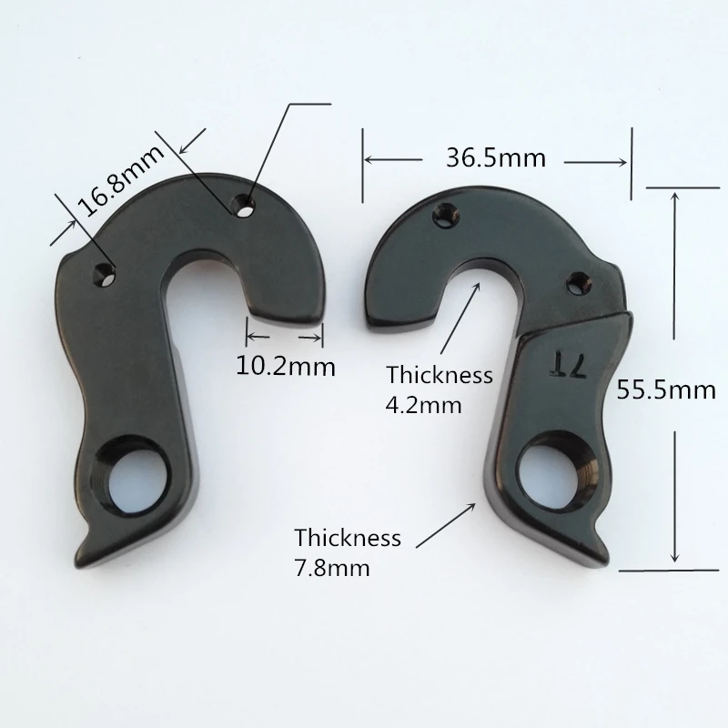 1 Pz Bicicletta Gear Deragliatore Posteriore Gancio Dropout Per Cannondale Aka Kf096 Team Caad8 Caad9 Super Six Synapse Slice Trail Bisturi