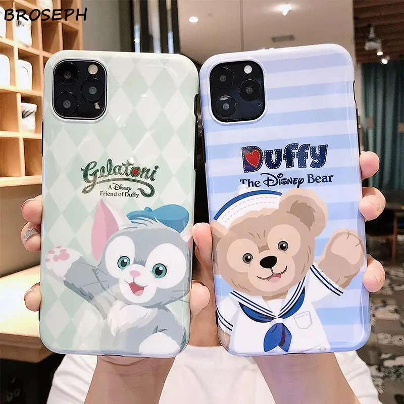 Чехол для телефона iPhone 11 Pro чехол X XS Max Носки с рисунком медведя из мультика чехлы