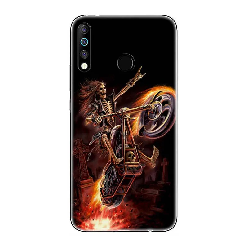 A282 TPU+ PC чехол для телефона Tecno Spark 4/Camon 12 Pro Camon12 Air Чехол с милым рисунком розы волка - Цвет: A282