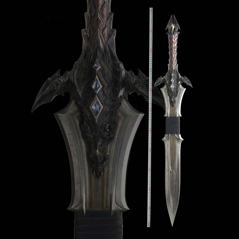 

Cos WOW Sir Anduin Lothar Sword Cosplay Game props cool toys free shipping not sharp