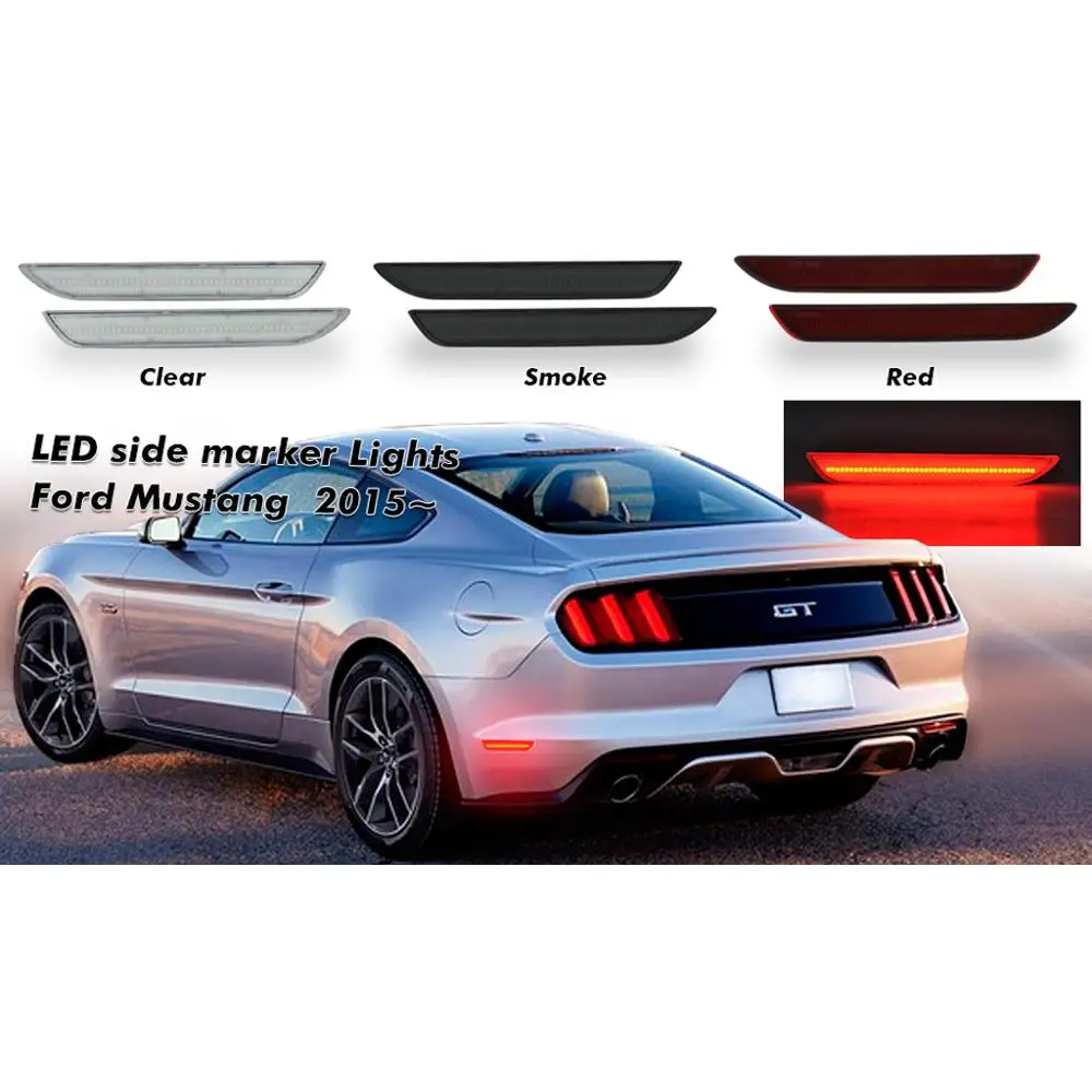 

LED Rear Side Marker Lamp For Ford Mustang 2015-2018 year
