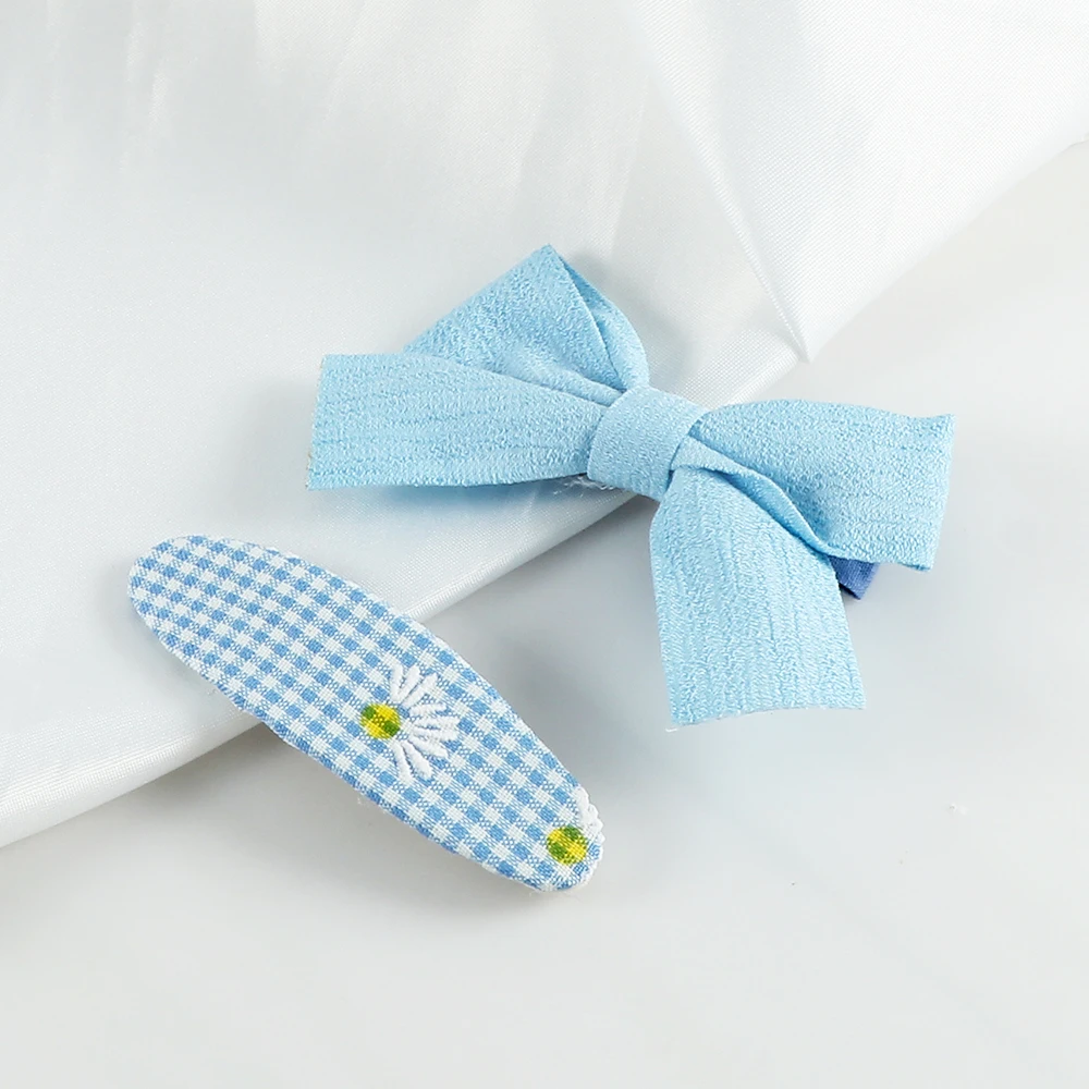 Indigo blue twilly - bow and tie in 2 different colour size - Shop  Siwa-arporn Hair Accessories - Pinkoi