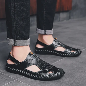 

home for genuine outdoor hollow athletic men slippers safety slide water flops flip sport shoes 2020 indoor man sandals summer