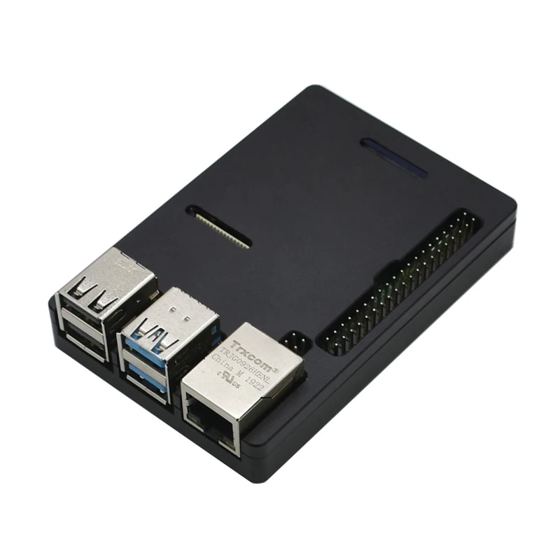 Корпус для Raspberry Pi 4 RPI 4B алюминиевый корпус с ЧПУ ультратонкий металлический