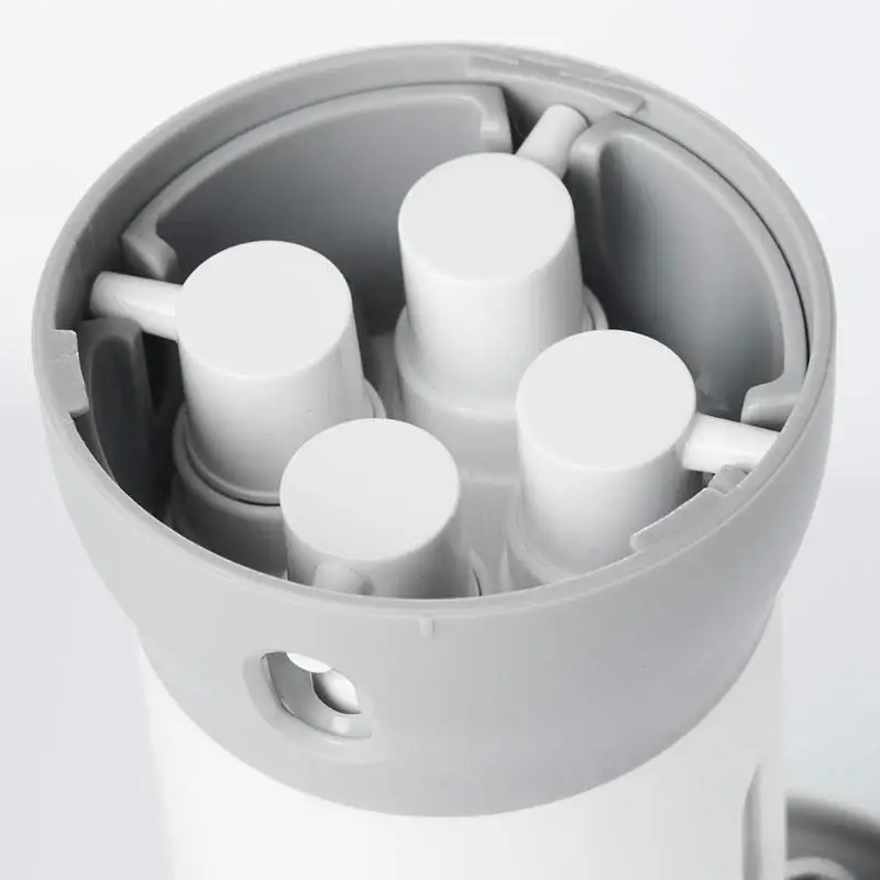 5pcs/set 4 In 1 Portable Lotion Dispenser Bottle Set Portable Shampoo Bath Foam Transparent Travel Emulsion Bottle