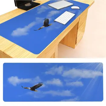 

congsipad Non Slip PC Eagle Keyboard Gaming MousePads Size for 30x70cm 30x90cm Rubber Mousemats large mouse pad good material