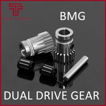 

Drivegear kit dual drive gear extruder kit Cloned Btech upgrade for extruder for Prusa i3 3d printer gear Mini Bowden Extruder