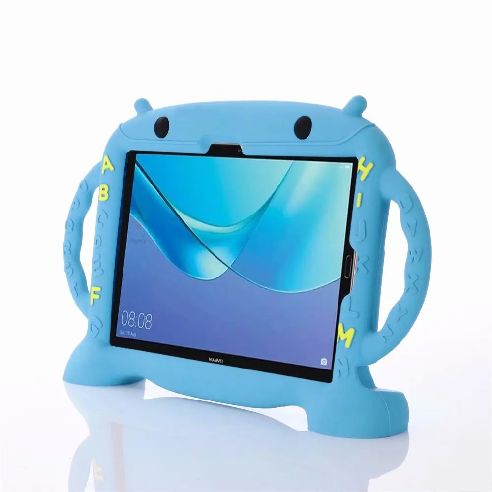 Чехол для планшета huawei MediaPad M5 10 Pro CMR-AL09/W09/W19 10,8 дюймов, безопасный нетоксичный Мягкий силиконовый чехол-подставка+ ручка