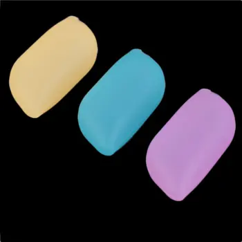 

Portable Lightweight 3 pcs Silicon Soft Travel Camping Holding Toothbrush Head Case Cover Protective Caps Keep Clean