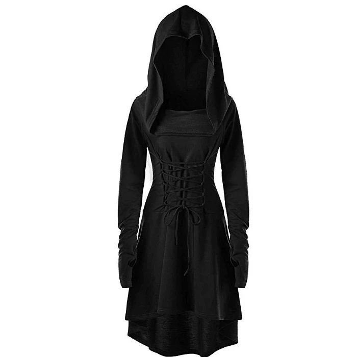 Средневековое ретро платье с шляпой женские платья ремни повязка на талии юбка Хэллоуин вечерние платья ведьмы костюм одежда