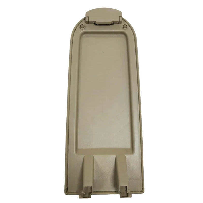 Новый черный бежевый кожаный подлокотник для центральной консоли крышка VW Golf MK4