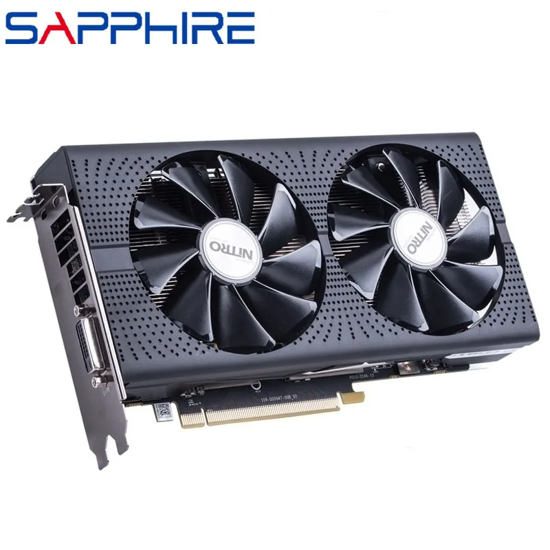 Сапфир видеокарта RX 470D 4 Гб 256Bit GDDR5 Графика карты для AMD RX 400 серии VGA карты RX 470 D 570 580 480 460 560 б/у