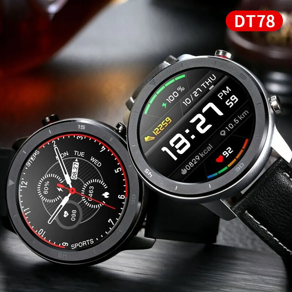 Оригинальный DT № 1 DT78 Смарт часы Водонепроницаемый IP68 3 дюймов Спорт Для мужчин