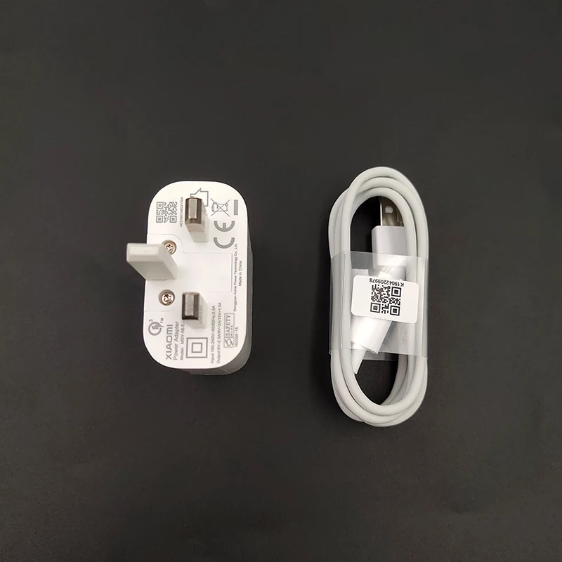 Xiao mi быстрое зарядное устройство QC 3,0 зарядное устройство адаптер питания Usb type C кабель для mi 8 9 Pro a2 a1 9t k20 pro Red mi note 7 8 mi x 2 3