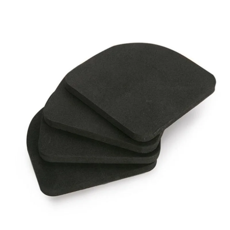 4pcs Black Rubber washing machine foot anti vibration pad Non-slip Refrigerator furniture chair bumper feet mats floor protector