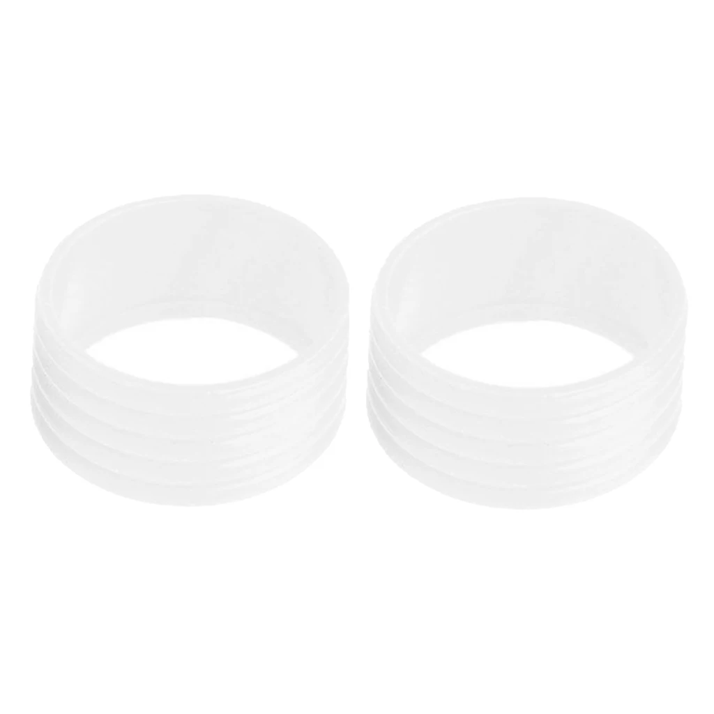 2 Lot Silicone Tennis Racket Grip Fix Handle Sealed Loop Cover Ends Rings 2 Lot Silicone Tennis Racket Grip Fix Handle Sealed Loop Cover Ends Rings