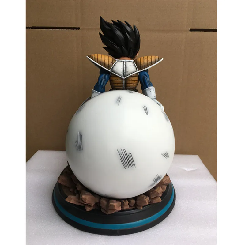 Модели вентиляторов Dragon Ball Z КО Версия MRC черные волосы космический корабль Вегета GK смолы статуя фигурка игрушки для коллекции A229