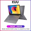 KUU K2S For Intel Celeron J4115 14.1-inch IPS Screen All Metal Shell Office Notebook 8GB RAM 256GB/512GB SSD with type C laptop 1