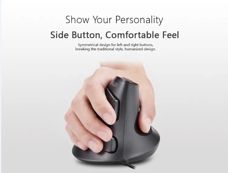 Delux мышь M618BU лазерная и оптическая мышь двигатель Ergonimic противоскользящая конструкция съемная резиновая подставка для рук 6 функциональные кнопки мышь