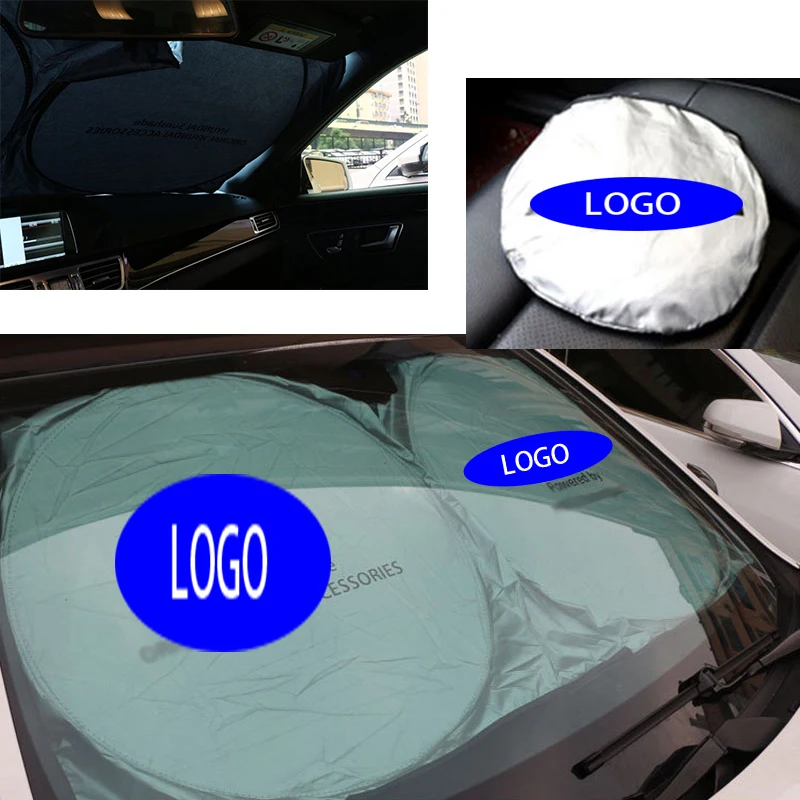 

1PCS Car Sun Shade Shield Outdoor UV Foldable Sun Visor fit for BMW MINI Benz AMG Honda Audi VW Lexus Ford Mazda Jaguar Infiniti