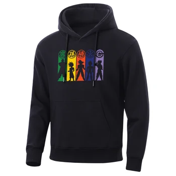 

Dragon Ball Z Anime Super Saiyan Men'S Hoodie 2020 Cartoon Sweatshirt Men Pullover Japanese Sweatshirts Hoodies Casual Hooded