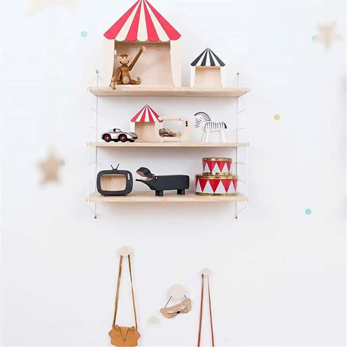 kids hanging shelf