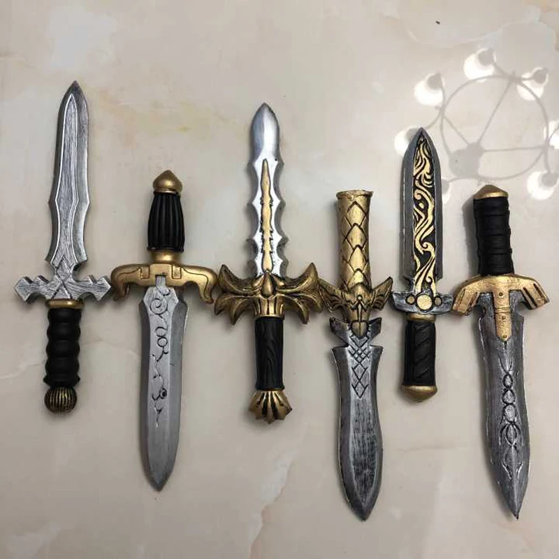 32CM Cosplay 7 Styles Dagger Sword Action Figure Model Halloween Prop PU Weapon Kids Role Play Gift | Игрушки и хобби