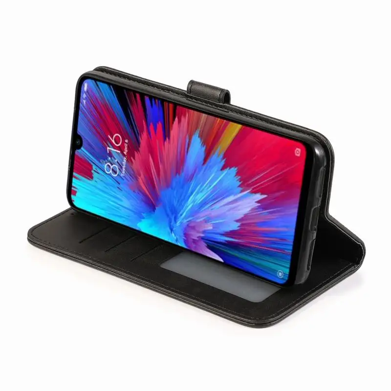 Чехол s для Xiaomi Redmi Note 7 Pro, чехол, Роскошный кошелек, подставка, магнит, флип, простые кожаные сумки на Xiomi Redmi note 7 pro, чехол