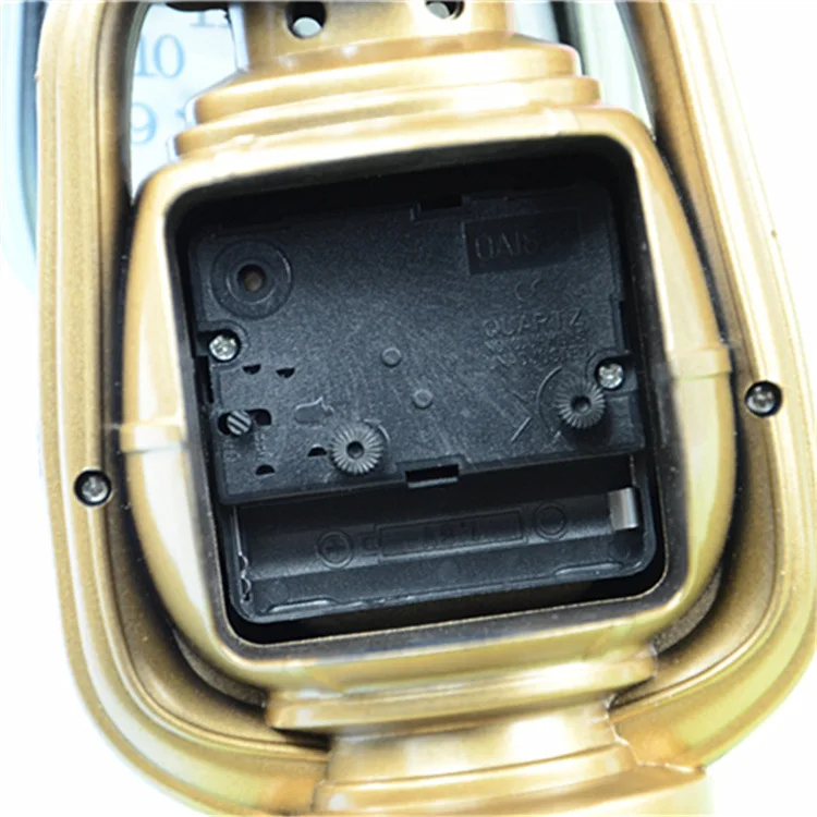 Vintage Alarm Clock Retro Oil Lamp Alarm Clock Watch Table Kerosene