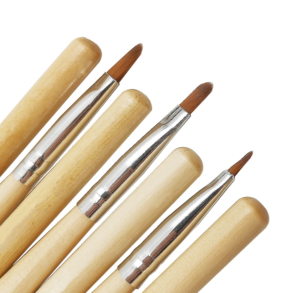 3/7pcs Nail Pen Brush 7 Different Sizes Nail Glue Phototherapy Pen Professional Salon Home Use Gel Brush