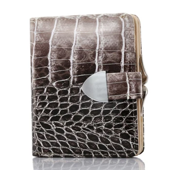 

Classic Hasp Wallet Credit Card Holders Women Short Coin Purses Women's Wallets Lady Girl Pu Leather Crocodile Pattern