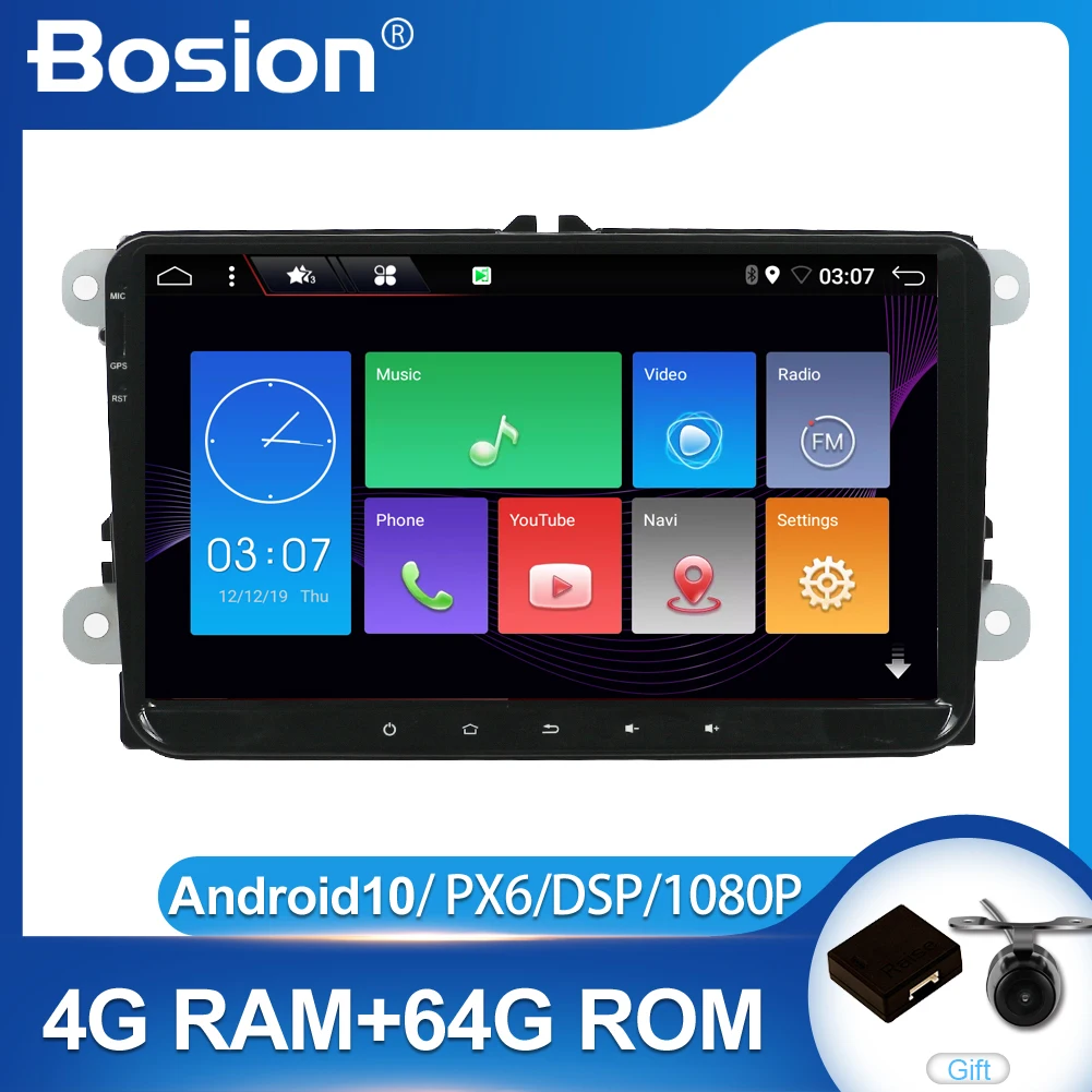 Автомагнитола 2DIN Android 10 4 + 64 ГБ Bluetooth 9 дюймов | Автомобили и мотоциклы