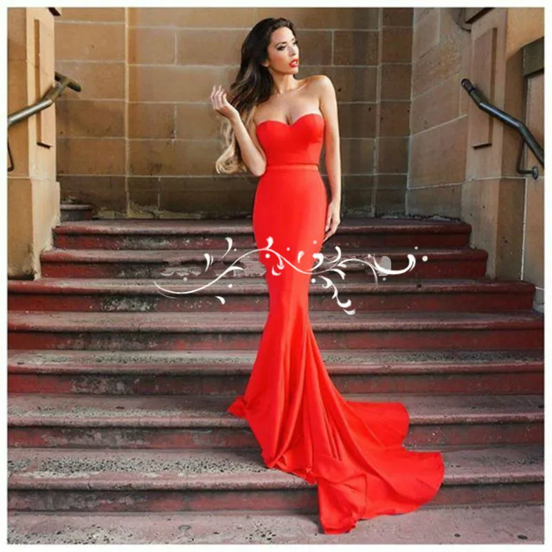 

Trendy Red Mermaid Long 2018 Off The Shoulder Sexy Elegant Prom Formal Pageant Gowns Custom Vestido Longo bridesmaid dresses