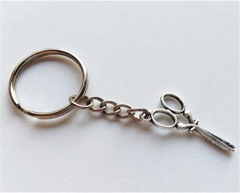 SCISSORS Keychain Scissors Lanyards Scissors Keyring Hairdresser Keychain  Keyring Hairdresser Gift Scissors Charm Stylist Gift - AliExpress