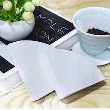 50 шт./пакет одноразовые Кофе капельницы фильтр Бумага Кофе заварник V60 фильтр чашка конус Форма капельного Бумага Кофе аксессуары для кофеварок