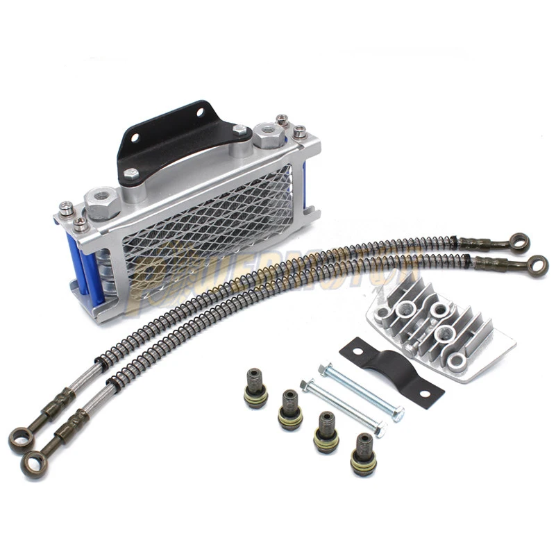 Motorcycle Horizontal Engine 50cc 70cc 90cc 110cc Chinese Made Dirt Pit Oil Cooling Cooler Monkey Bike ATV Motorcycle Radiator