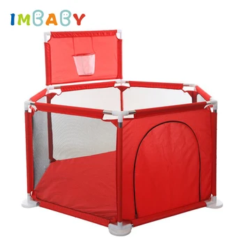 

IMBABY Playpen for Children Playpen Pool Balls Baby Playpen Large Area Ball Pool for Baby Fence Kids Tent For 0-6 years old