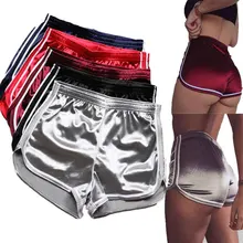 Новинка, женские шорты, летние шелковые тонкие пляжные шорты, повседневные шорты для бега, модные шорты, модные повседневные женские облегающие шорты